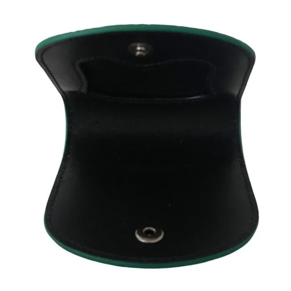 Dolce & Gabbana Green Exotic Skins Condom Case Holder Wallet